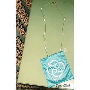 NWOT Kendra Scott kellie long necklace, with bag